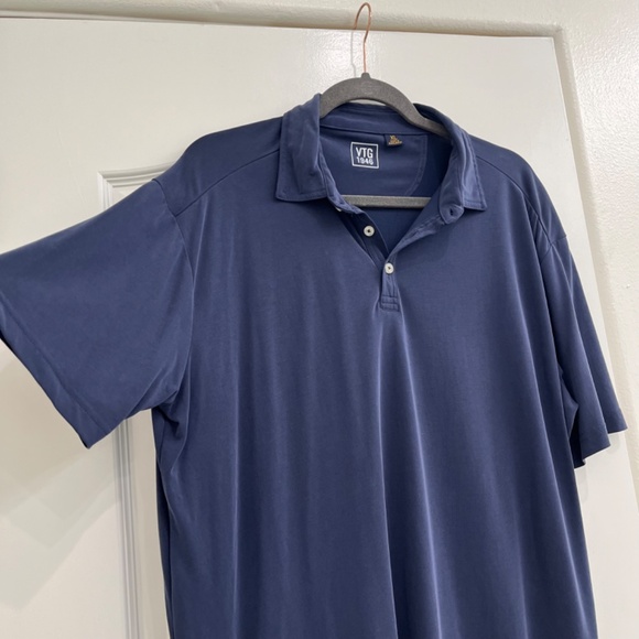 VTG 1946 Navy Blue Polo Shirt - Mens XL - Picture 2 of 5